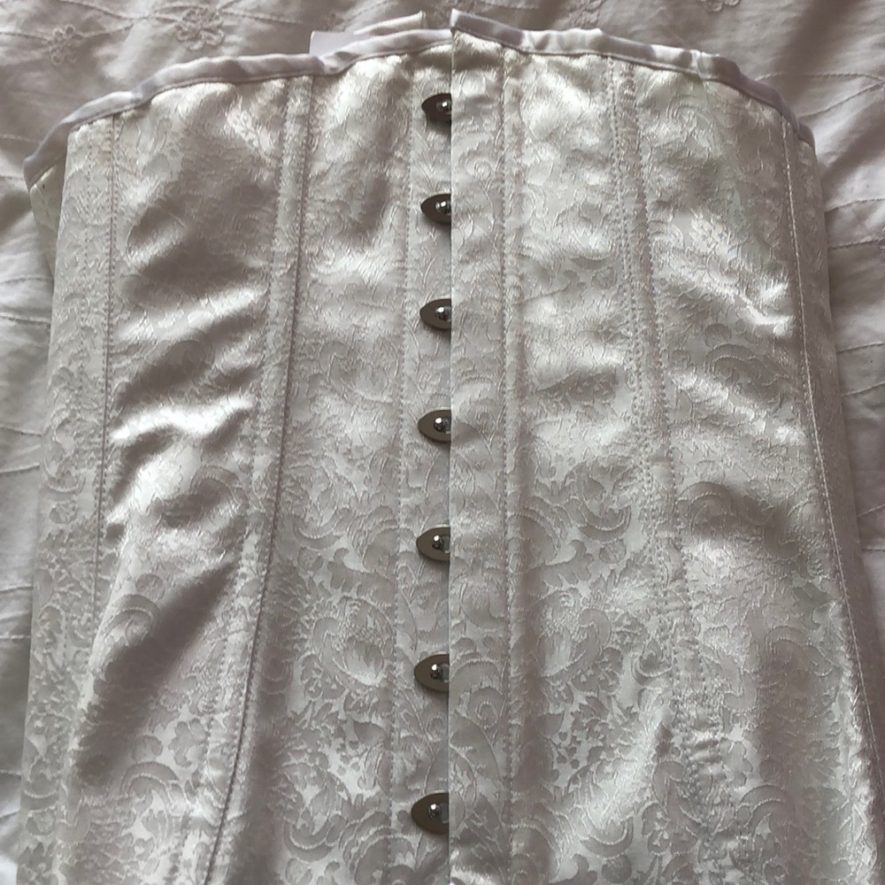 Sz 36 TIE-BACK CORSET NWT CUSTOM HANDMADE